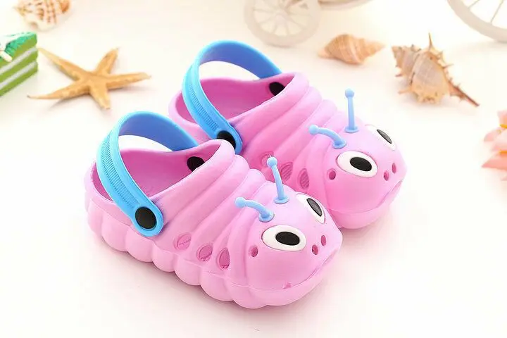 Лидер продаж 2019 года Сезон осень Детские тапочки Обувь с дырками Милые сандалии