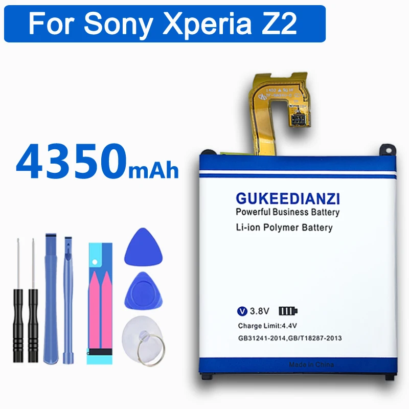 GUKEEDIANZI батарея для SONY Xperia Z2 L50w Сириус так 03 D6503 D6502 LIS1543ERPC мобильный телефон