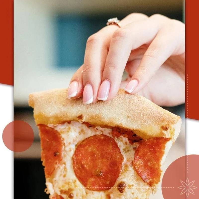 100 шт. короткие накладные ногти &quotФранцузский маникюр&quot стиль белый для