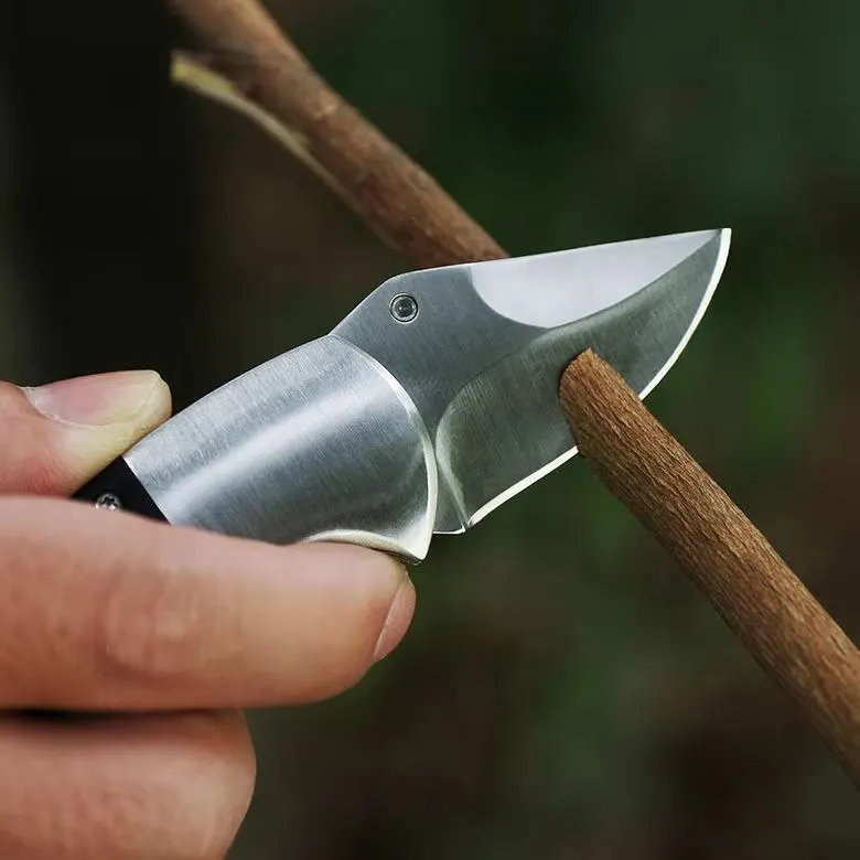 Тактический 55HRC высокая твердость 3CR13 лезвие из нержавеющей стали + твердая