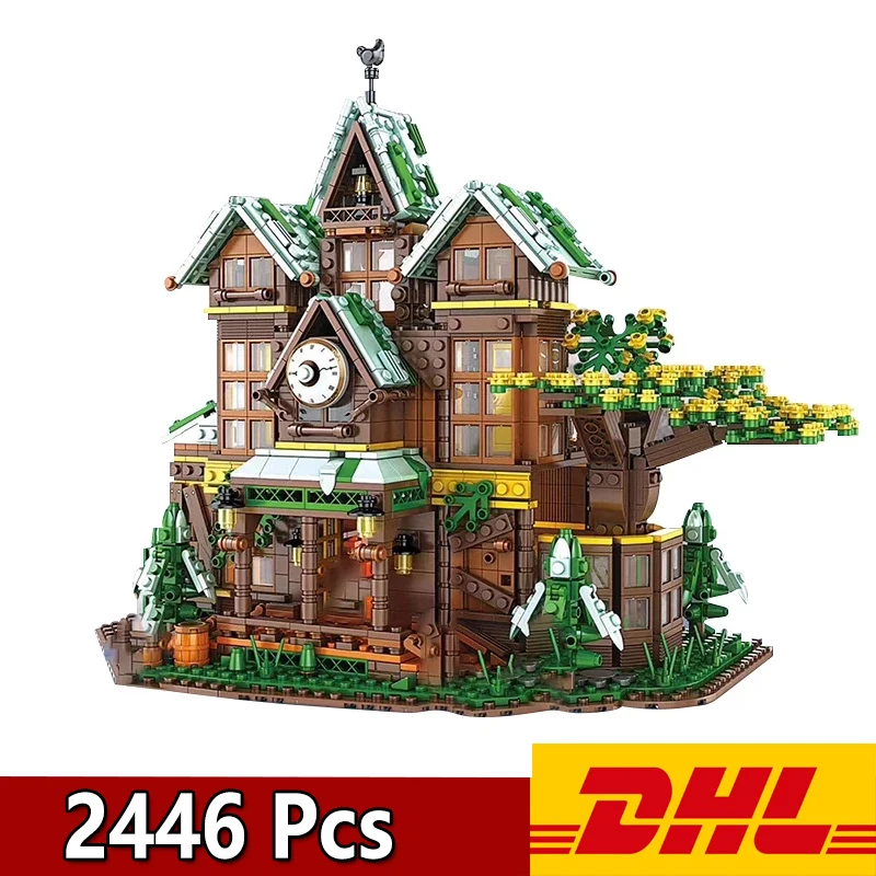 

City Streetview Building Blocks The Time Room 2466PCS Bricks Sets Assembl Education Kid BOY Girl Toys Gifts