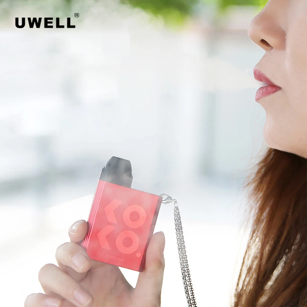 Оригинальный комплект для электронной сигареты UWELL Caliburn KOKO Pod с 4 картриджами