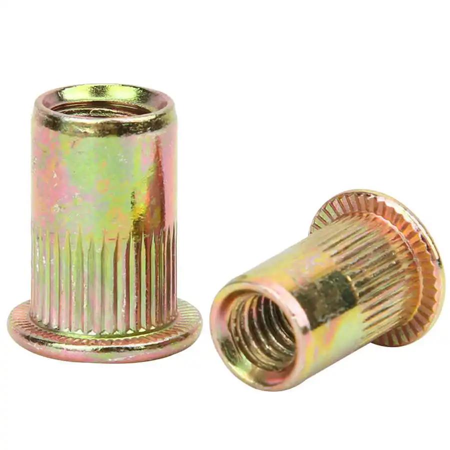 Набор заклепочных гаек заклепочные гайки 120 оцинкованные резьбовые плоские