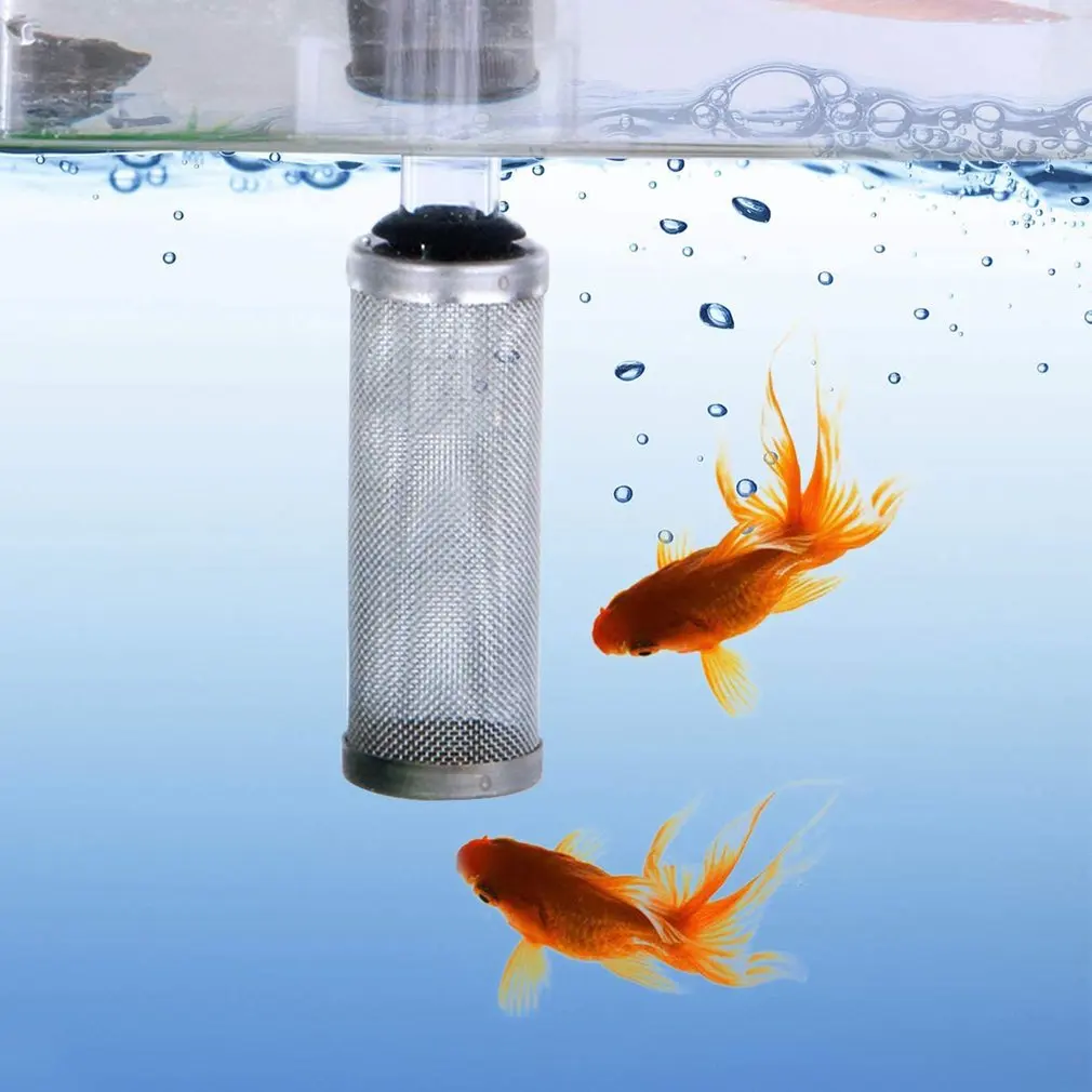 

Stainless Steel Filter Inlet Case/Mesh/Shrimp Nets Set Special Shrimp Cylinder Filter Inflow Inlet Protect Aquarium Accessories