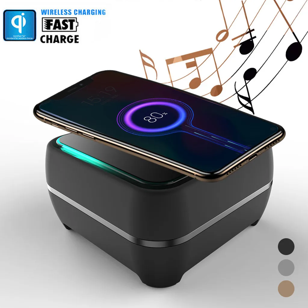 EPULA портативная беспроводная Bluetooth Беспроводная аудио зарядка Музыкальная