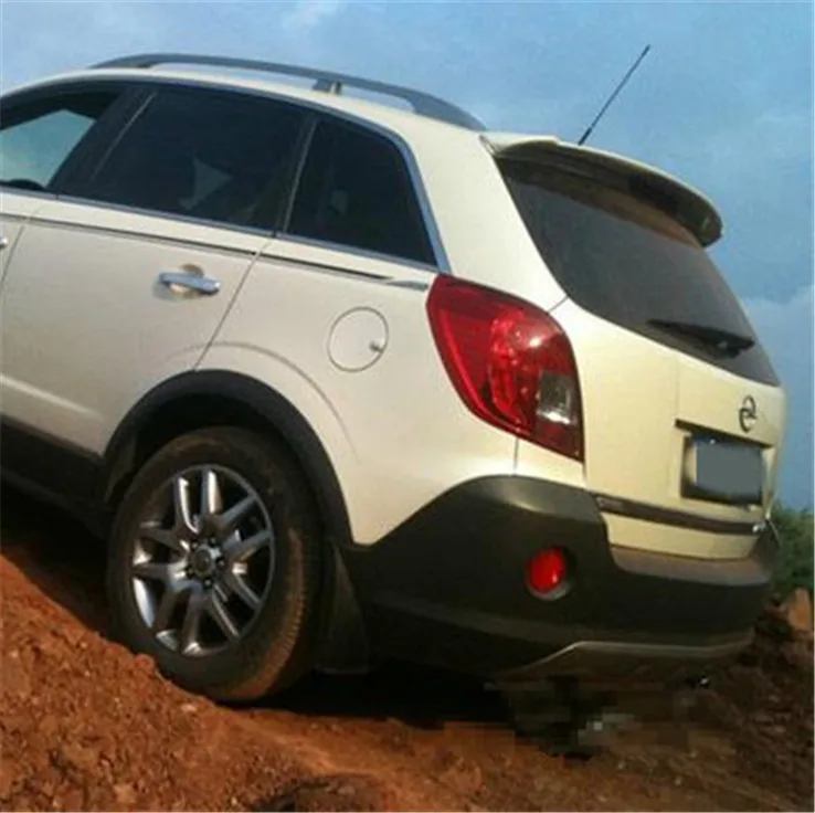 Спойлер для Antara 2006 2013 Opel спойлер из АБС пластика заднее крыло автомобиля цветной