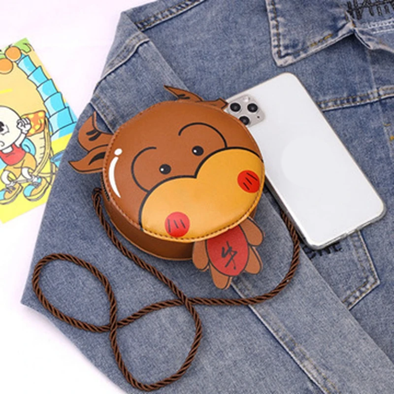 

2021 Newest Arrival Kids Girl Crossbody Bags Cute Cartoon Animal Coin Purse Handbag Children Wallet Small Coin Bag