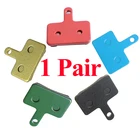 Колодки тормозные дисковые для велосипеда, 5 цветов, 1 пара (2 шт.), для горного велосипеда, для SHIMANO B01S, M375, M395, M446, M485, M486, M416, Deore M515, M525 подкладка для велосипедного седла