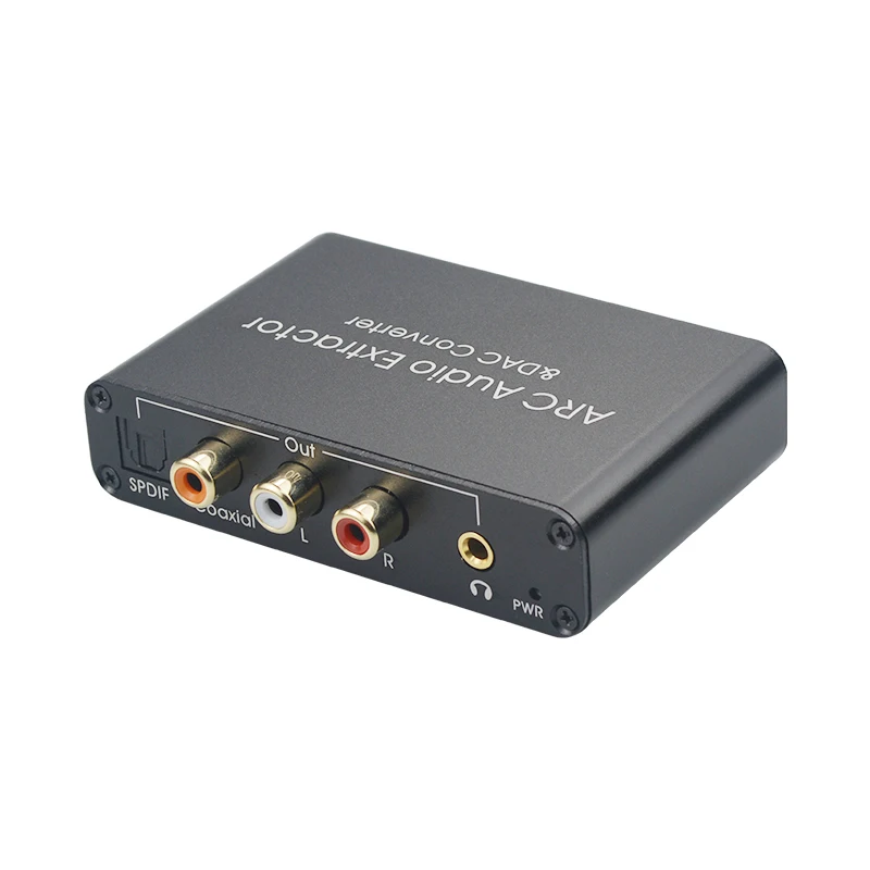 192 кГц ARC o адаптер HDMI экстрактор цифро аналоговый преобразователь DAC SPDIF