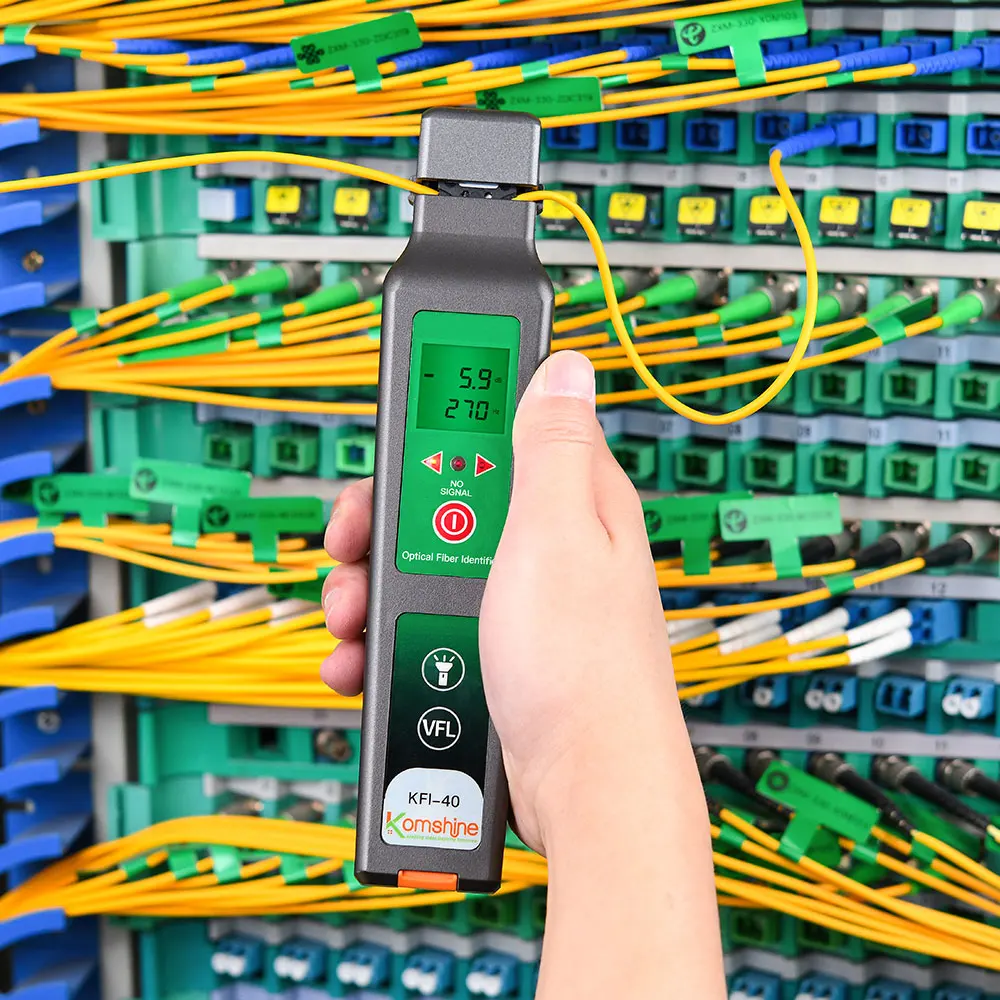 Multi Chuck Komshine KFI-40 FTTH Live Fiber Identifier Suitable for 800-1700nm Detector Cable Tester with VFL Function | Мобильные