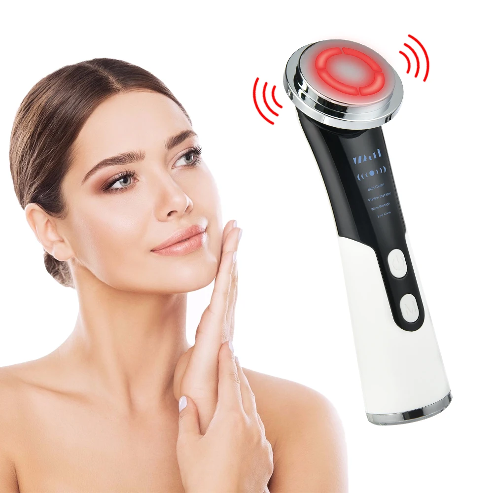 

Cleansing Rejuvenation Device EMS LED Photon Therapy Vibration Massager Skin Beauty Instrument Warm Treatment Massage Tool