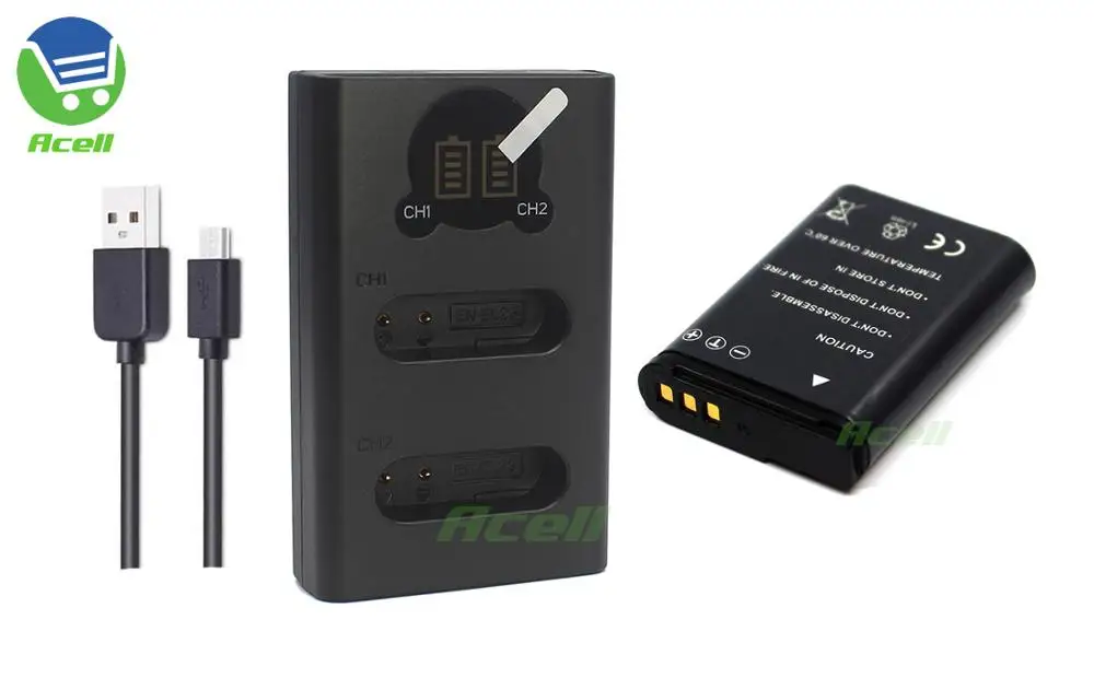 EN-EL23 RU EL23 Батарея для Nikon COOLPIX B700 P900s P900 P610s P610 P600 S810c Камера - Color: 1Battery 1Bi-Charger