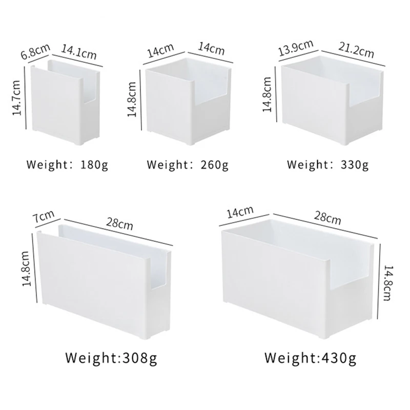 

Cabinet Sort Storage Box Kitchen Storage Container Spice Rack Office Sundries Finishing Case Household Classification Organizer