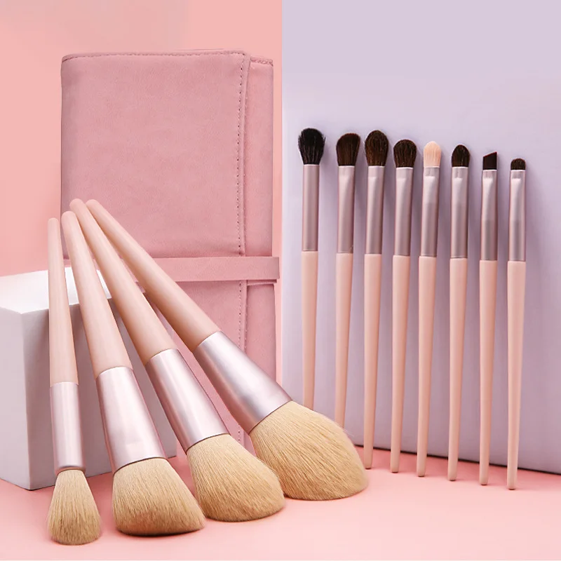 

12 Makeup Brush Set Beauty Tools Blush Makeup Brush Full Set of Beauty Tools Eye Shadow Brush