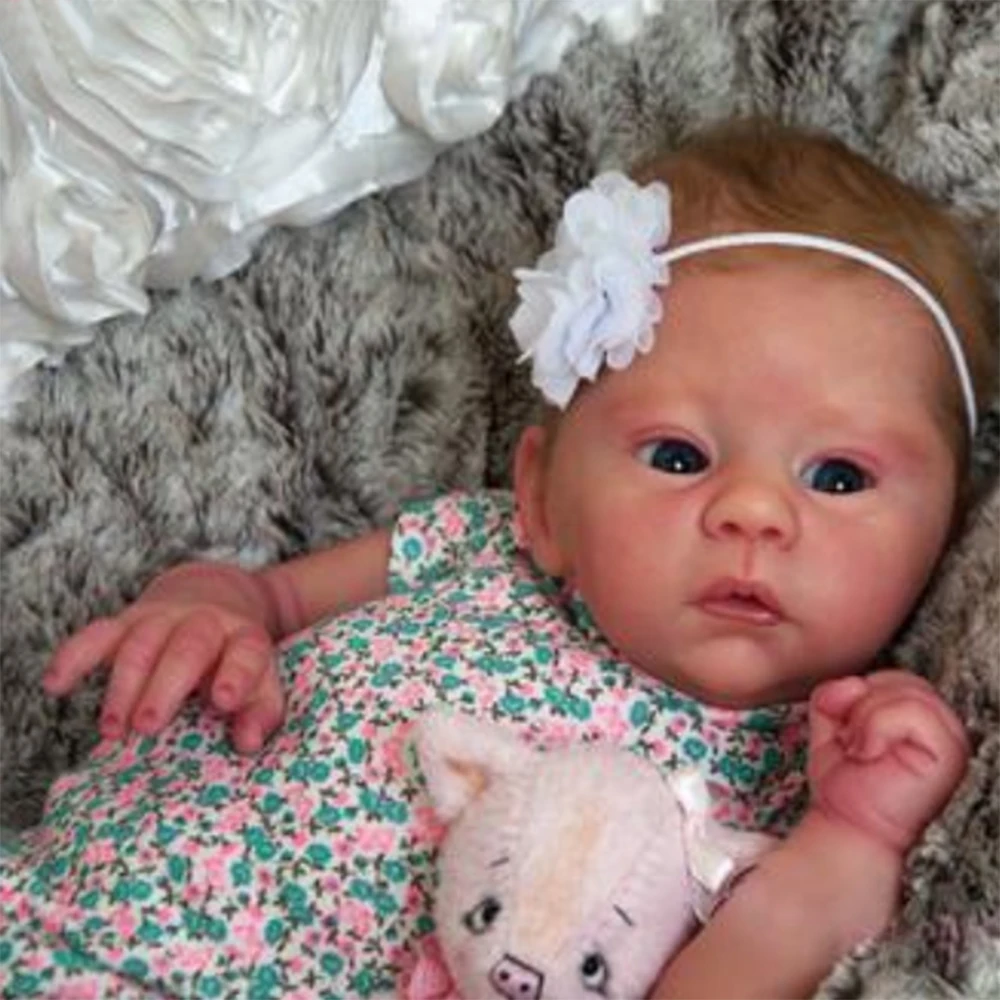

20" Reborn Baby Toys Lifelike Silicone Lovely Reborn Bonecas For Kids Birthday Gifts Menina Play Toy