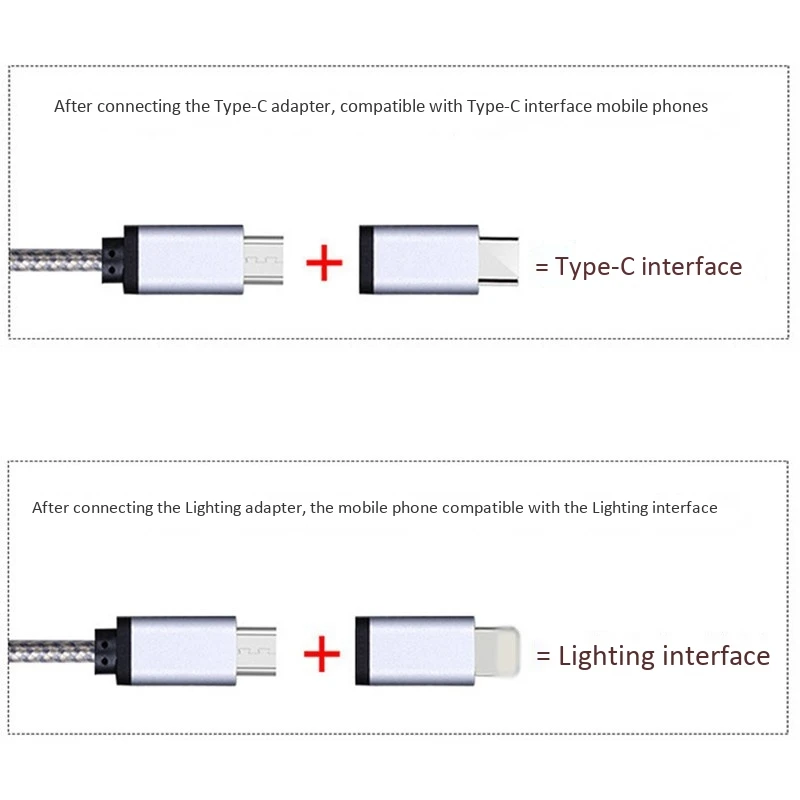 Micro-USB Тип C к HDMI 3 в 1 2K HDTV разъем USB адаптер кабель для монитора Iphone Ipad Android смартфона