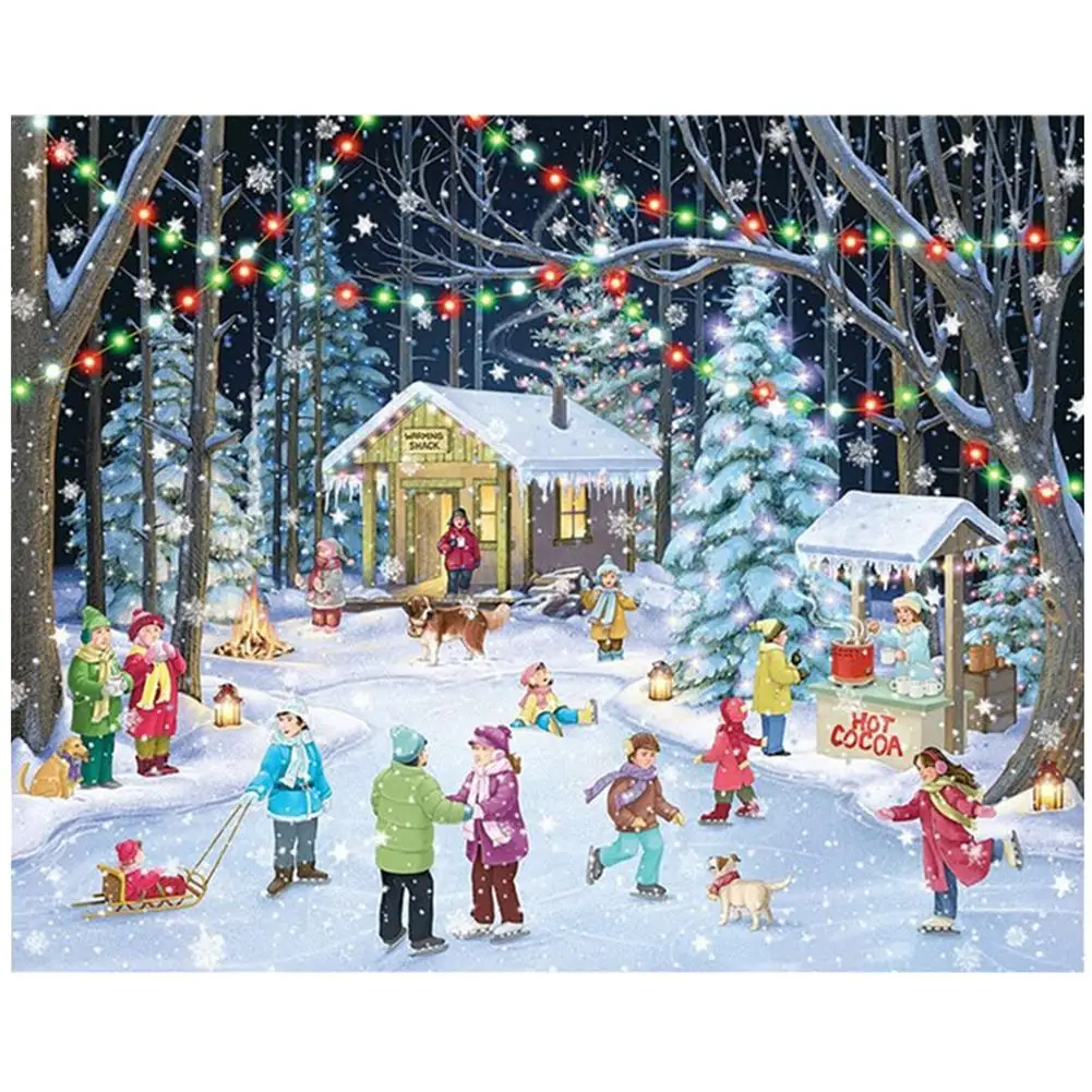 

Christmas Jigsaw Puzzles 1000 Pieces Merry Christmas Jigsaw Puzzles Fun Family Puzzle Game Decompressing Christmas Interestin