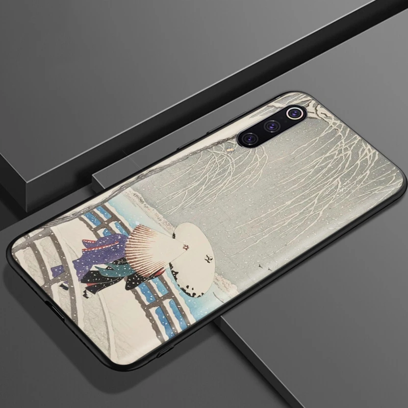 Чехол Lavaza с японским краном Fuji Mountain Wave для Xiaomi 9T Pro CC9 A3 Redmi K20 7A Huawei Honor 20 9X P20 Lite Nova 5i