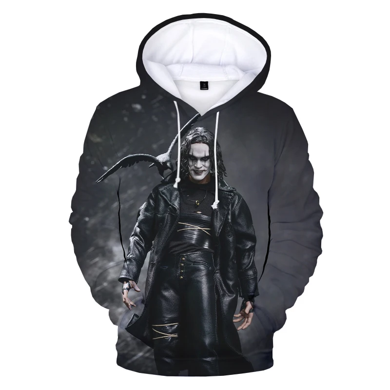 

New Horror Movie The Crow 3D Print Hoodie Sweatshirts Boys/girls Harajuku Streetwear Clothes Men"s Hip Hop Hoodies Horror Movie