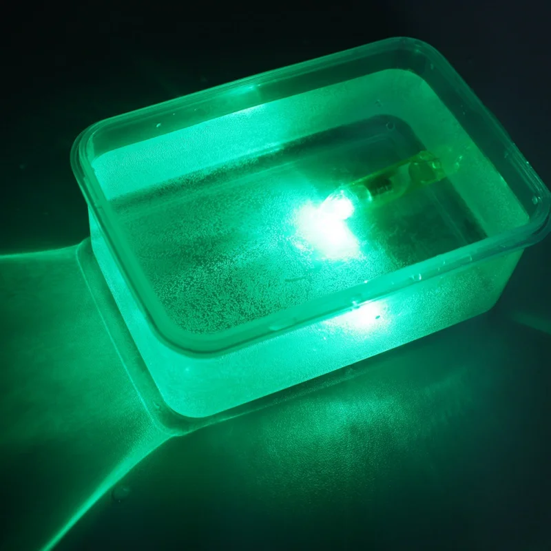 Светодиодный ночной рыболокатор водонепроницаемая мигающая приманка 2 76 дюйма