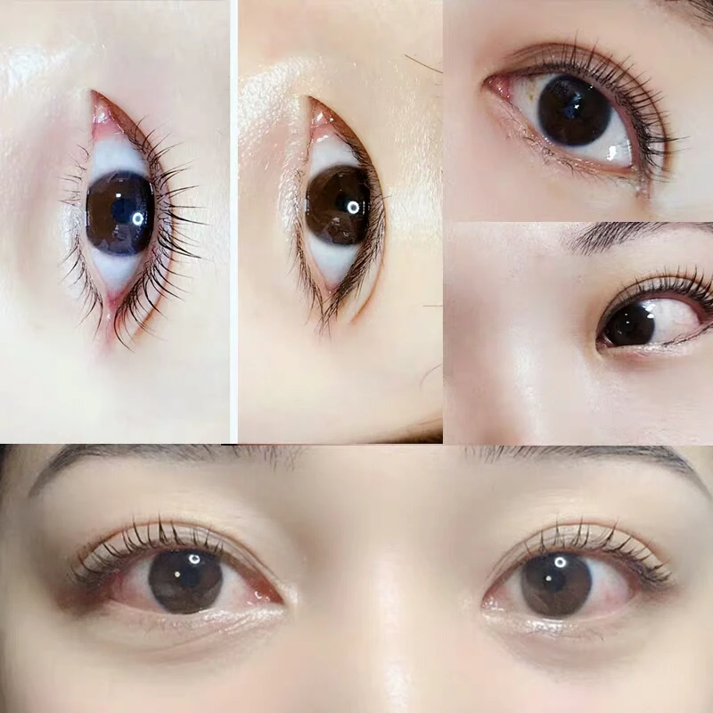 1 набор профессиональных ресниц бриллиантовый для завивки клей салона красоты |