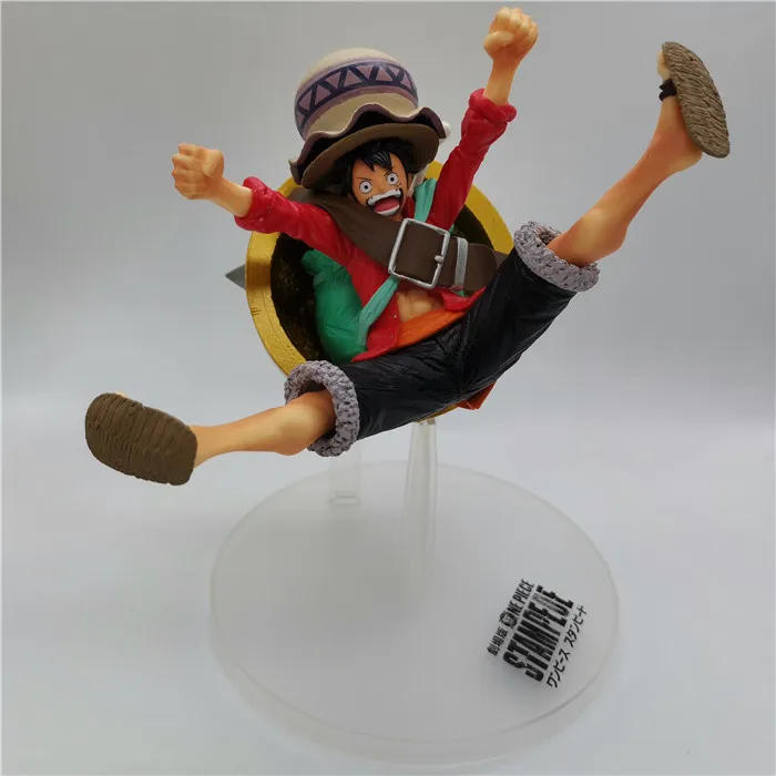 

BANDAI One Piece Action Figure Luffy Theatrical Version Overseas Limited One Piece of Scenery Appreciation Genuine Rare Model