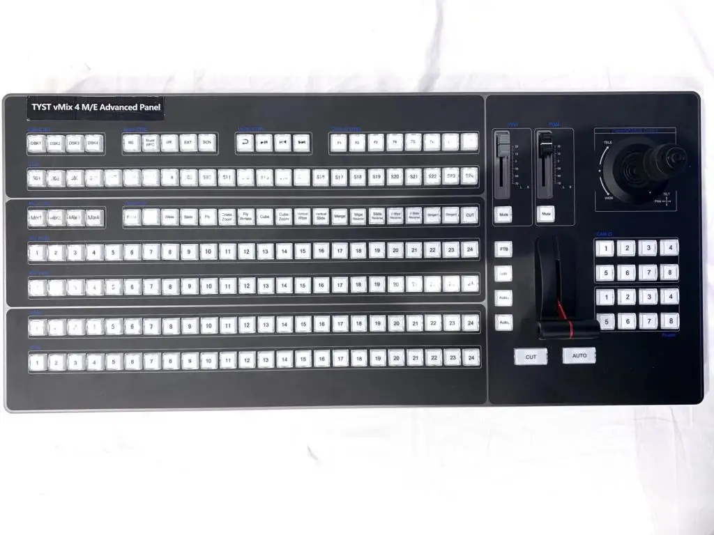 TYST 4M/E Advanced VMIX Control Panel Switch Keyboard 4ME Real Time Live Slow Motion Playback Systems Broadcast switcher | Электроника