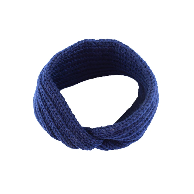 

Winter Ear Warmer Headband Women Fashion Elastic Wool Knitted Headband Head Wrap Hairband Girls Elegant Hair Band Accessories