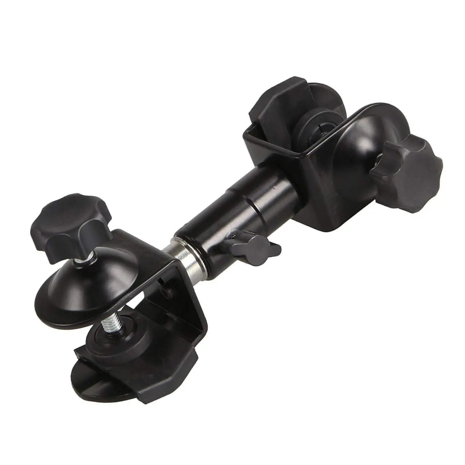 

Metal Tripod Umbrella Holder for Camera Clip Clamp Bracket Stand Take Pictures Rain Shadow Adjustable Accessory