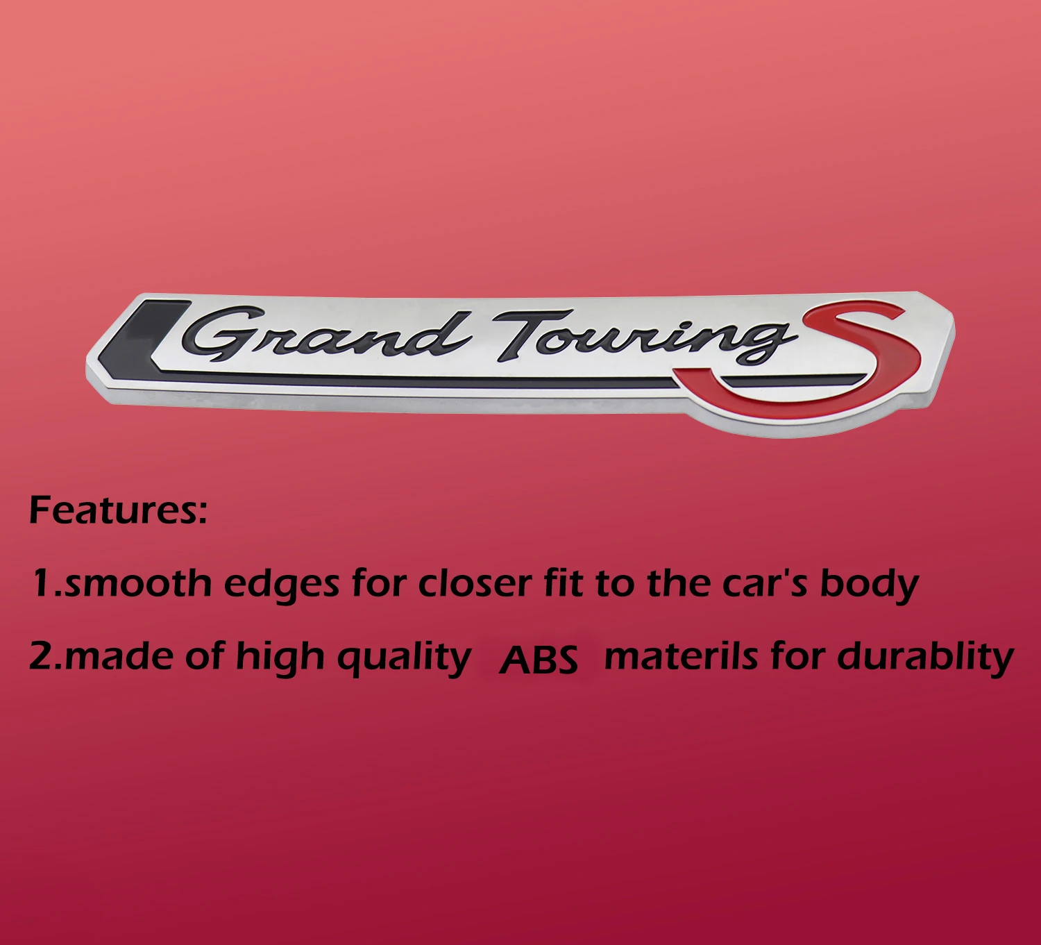 Хром GRAND TOURING GTS S для Land Cruiser Fender боковой багажник эмблема значок стикер|Наклейки