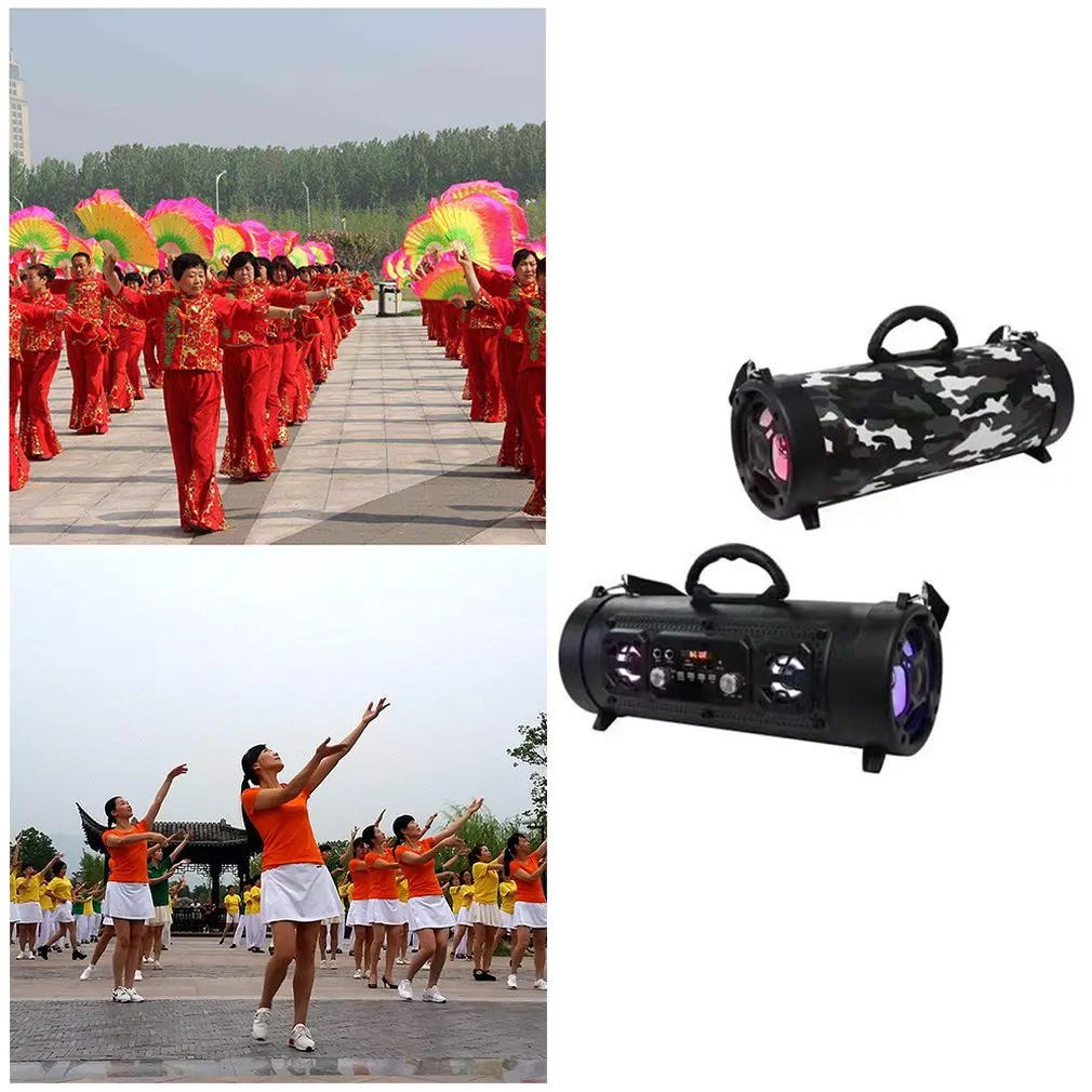 M17 наружная портативная цилиндрическая колонка беспроводной сабвуфер