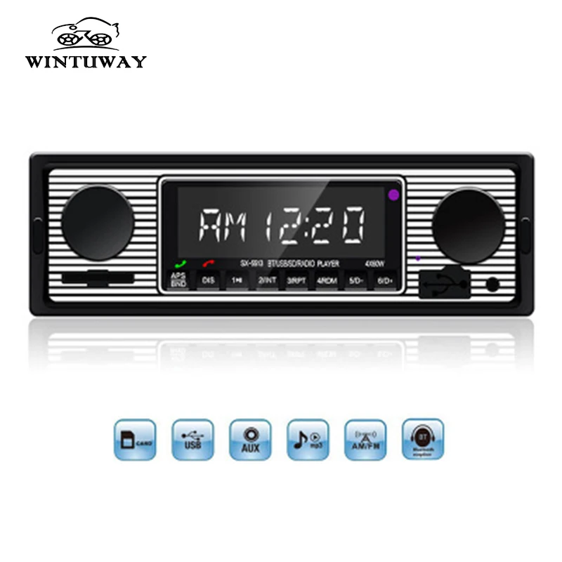 Автомагнитола 1 Din с поддержкой Bluetooth FM AUX USB SD | Автомобили и мотоциклы