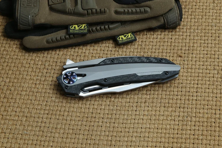 DICORIA ZT0999 тактический складной нож KVT подшипник M390 лезвие CF+ титановая ручка походные охотничьи уличные ножи для выживания EDC инструмент
