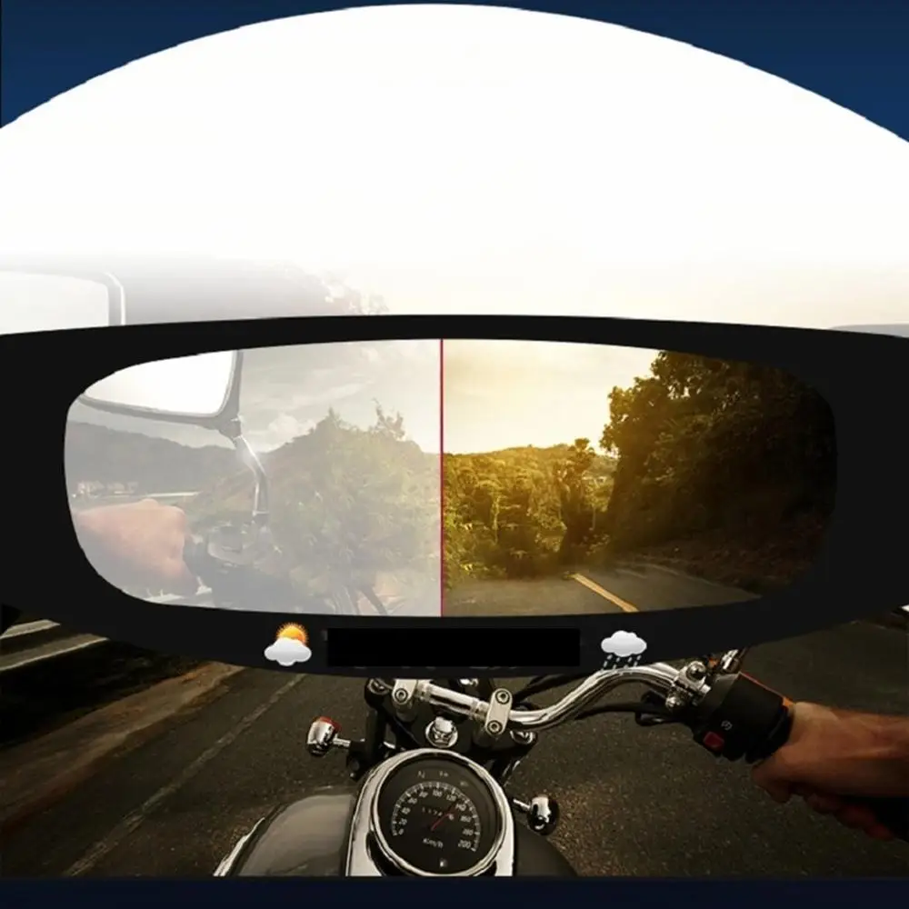 

Motorcycle Transparent Visor Film UV Resistance Rainproof Anti-Fog Helmet Lens Film For Motorbike Helmet Shield
