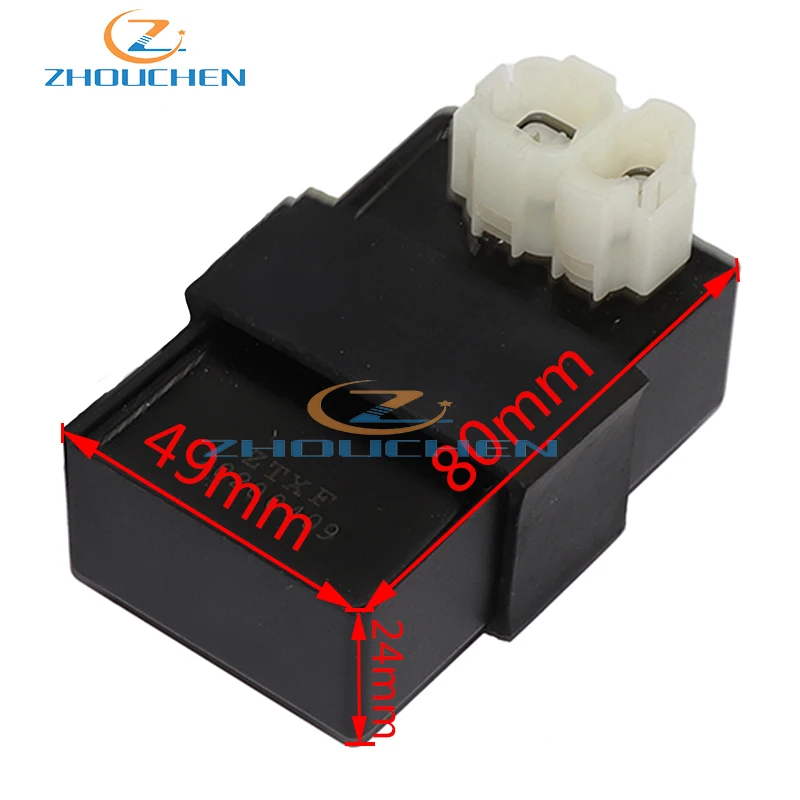 DC CDI 6-контактный круглый заглушка GY6 125CC 150CC 200CC pit dirt bike ATV quad go kart скутер - купить по
