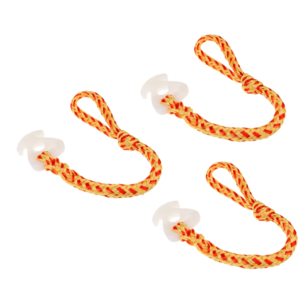 3 Pieces Towable Tube Rope Connector Tow Boat Harness Connection Yellow Red |