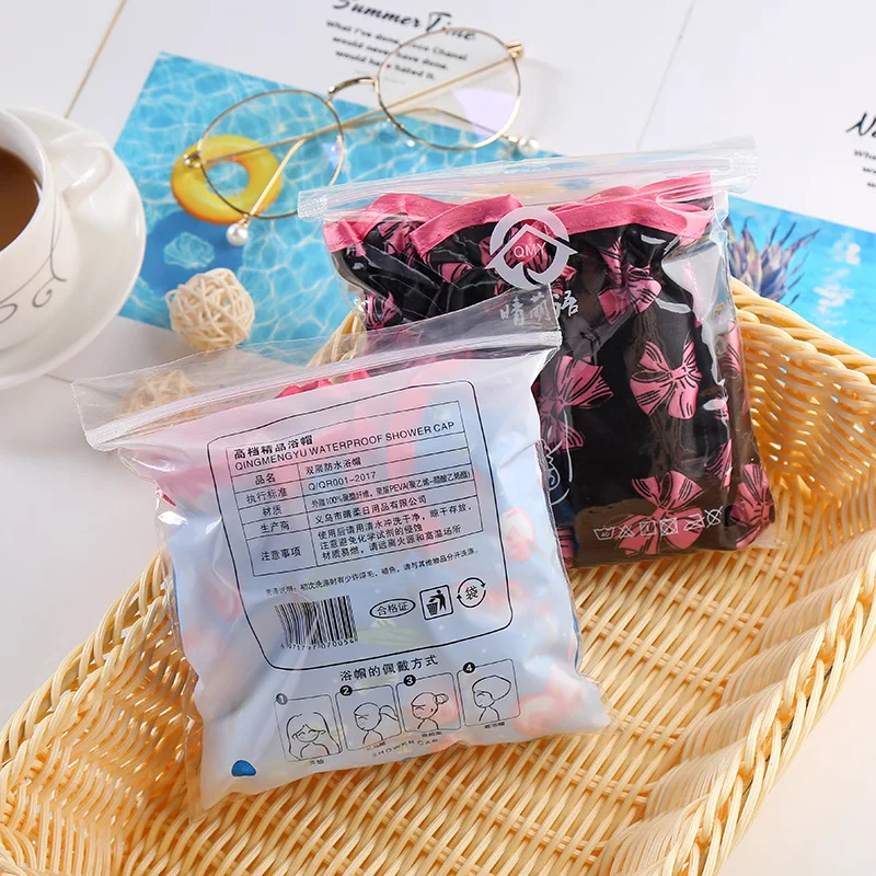 Взрослый двойной слой Коллекция плесень стойкая подкладка душевая крышка