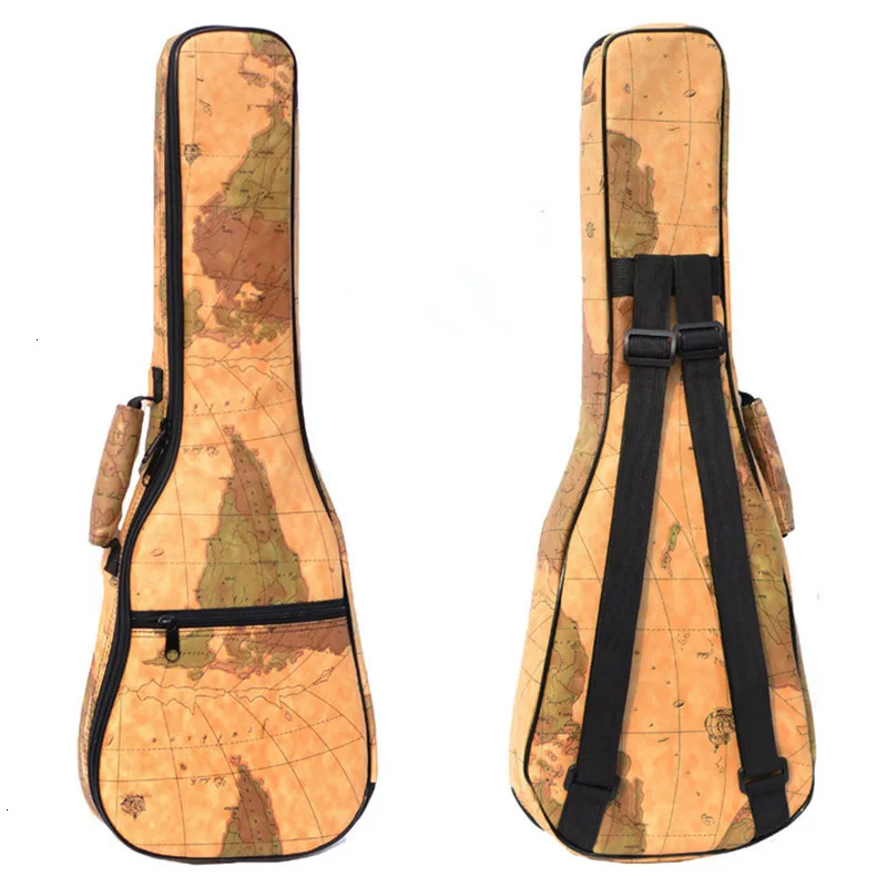 Водонепроницаемый альбом сопрано 21 23 26 дюймов сумка для укулеле холщовый бокс