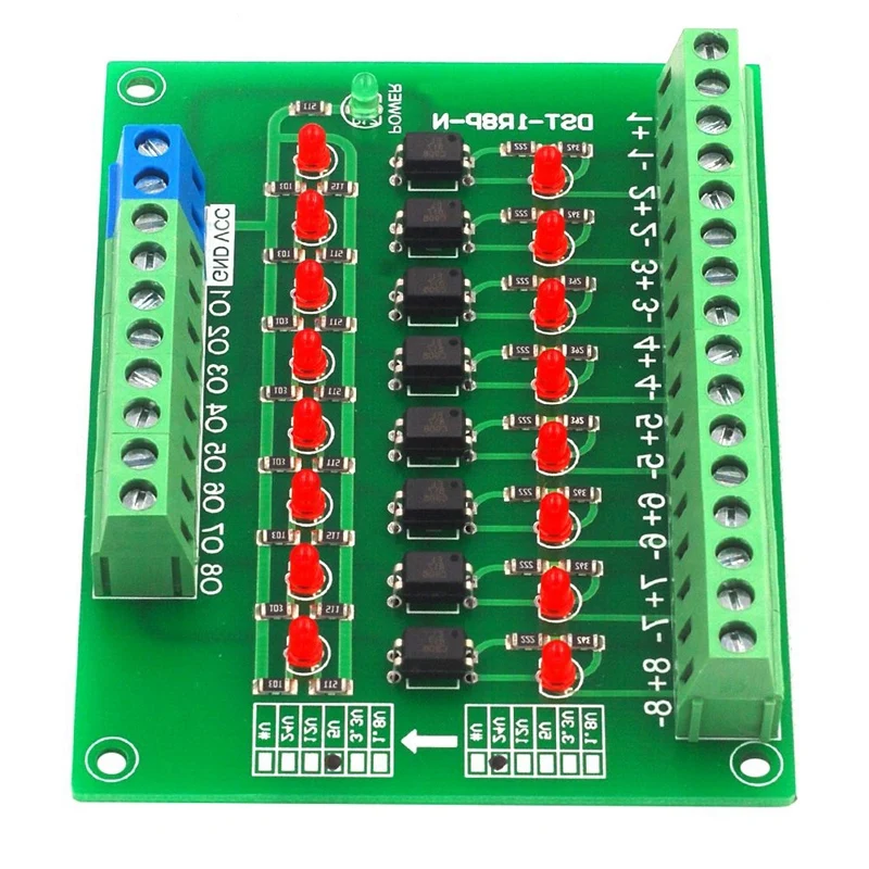 8 способ фотоэлектрический модуль изоляции Plc уровень сигнала преобразователь