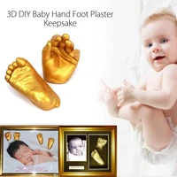 leave the best souvenir for the baby 3d stereo baby hand mold foot mask souvenir clone powder model powder