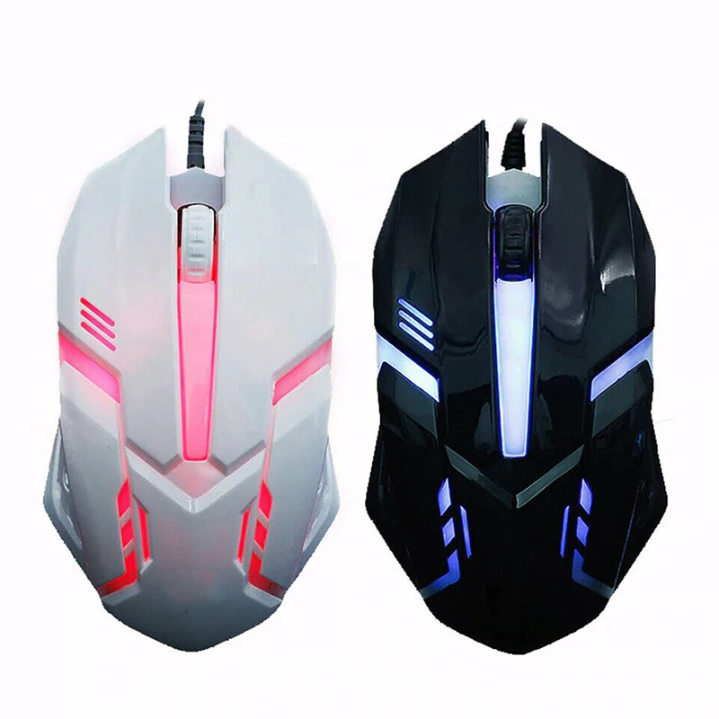 Wired Colorful Gaming Mouse 3200 DPI Program Professional-Grade Gamer Mice RGB USB Optical for Laptop Computer | Компьютеры и офис