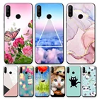 Чехол для Honor 20 Lite, чехол для телефона из ТПУ для Honor 20 Lite, 6,15 дюйма, Мягкая силиконовая задняя крышка для Huawei Honor 20 Lite, мраморный чехол