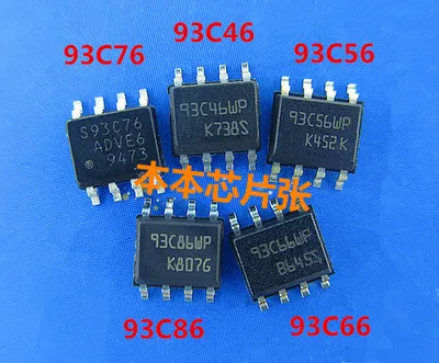 20 шт 24C01 24C02 24C04 24C08 24C16 24C32 24C64 24C128 24C256 24C512 93C46 93C56 93C66 93C86 SOP8|Интегральные схемы| |