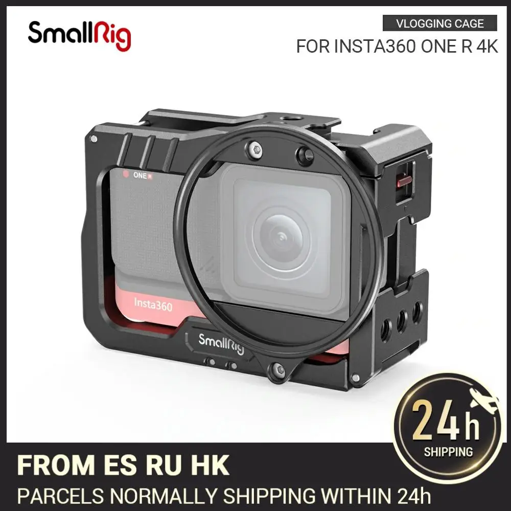 Клетка для видеосъемки SmallRig и адаптер фильтра 52 мм Insta360 ONE R 4K Edition клетка штатив с