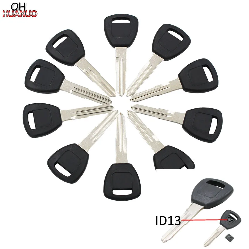 10 шт./лот транспондер Автомобильный ключ чип ID13 ID 13 для HONDA key | Автомобили и