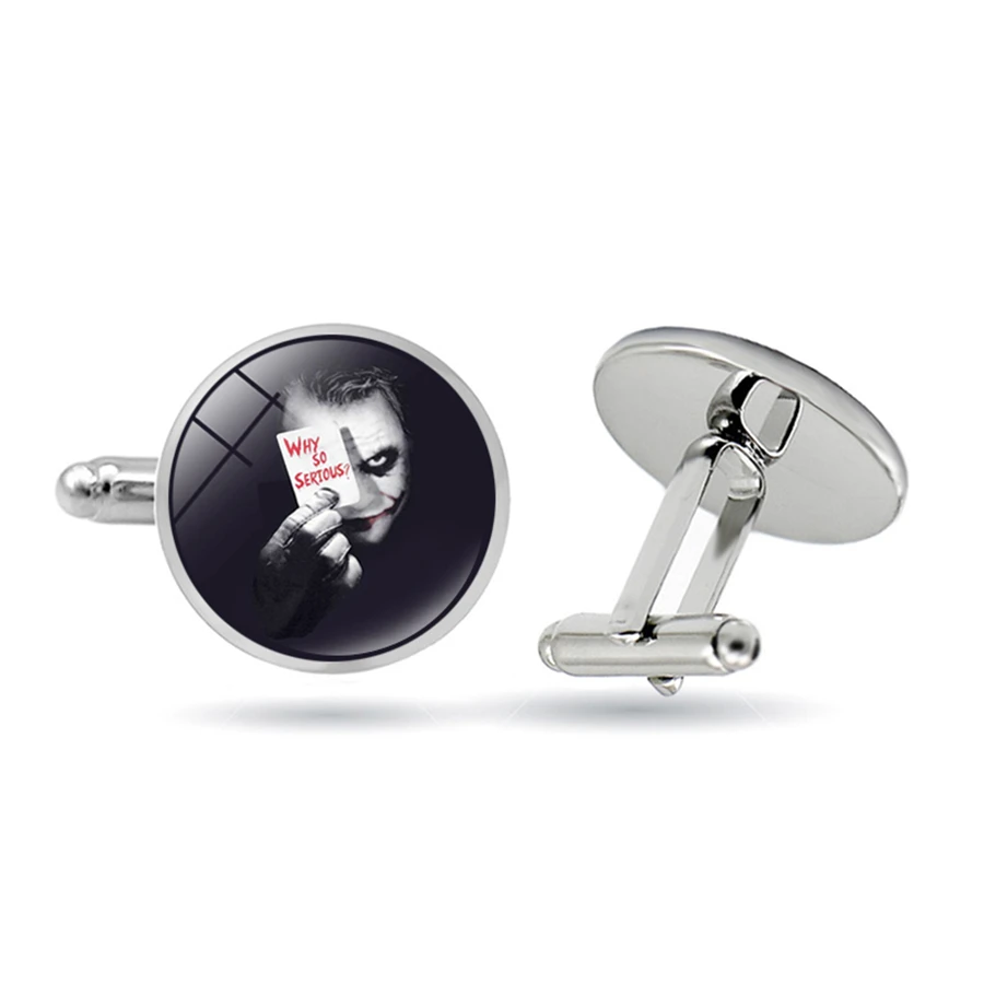 Новые запонки Джокер ужас Стивен Кинг это мы все плаваем здесь Pennywise отряд