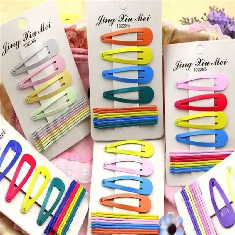 

Korean Fashion Solid Candy Color Hair Clip Dripping Hairpin Barrette Headdress kids Hairclip Girls Hair Accessories