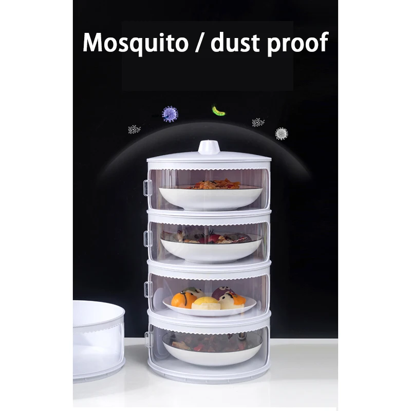 

Fly proof food cover Stackable Food Insulation Cover Dust Proof Cover