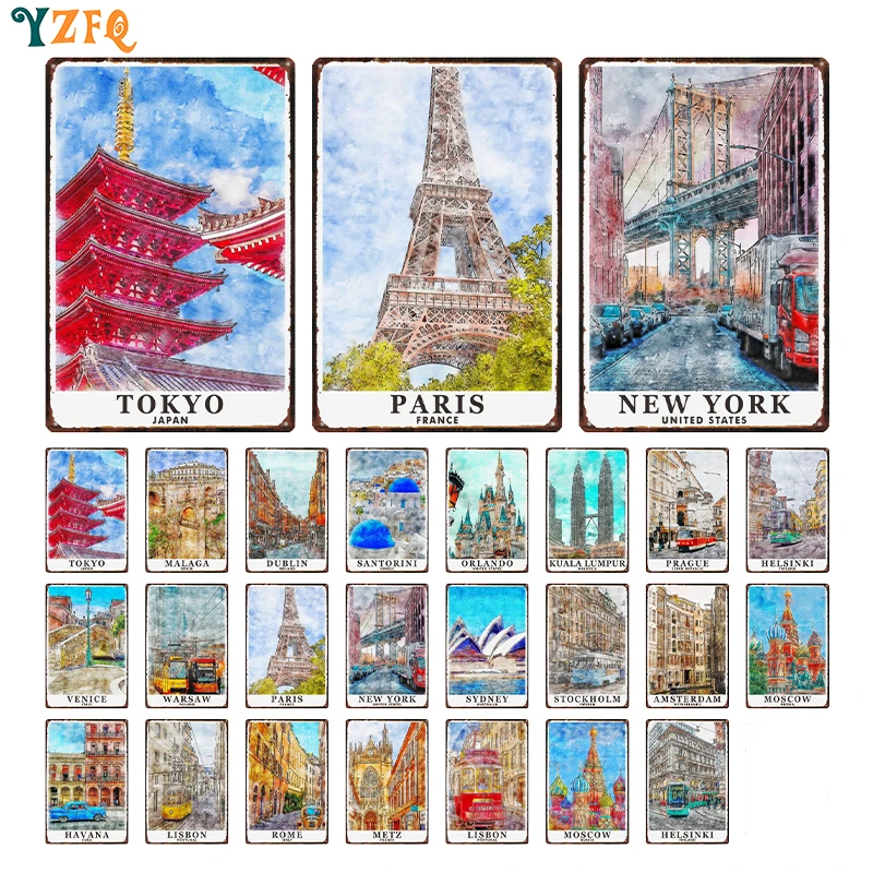 Достопримечательная достопримечательность в мире, комикс, ретро-стиль, бар, кафе, гостиная, украшение для гаража, галстук, постер Достопримечательная достопримечательность в мире, комикс, ретро-стиль, бар, кафе, гостиная, украшение для гаража, галстук, постер