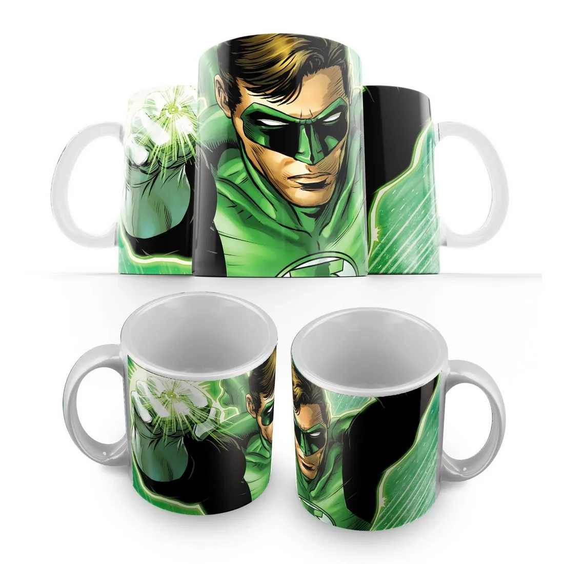 Кружка: hal jordan comics(хэл джордан комикс марвел ди си marvel dc человека паук железный